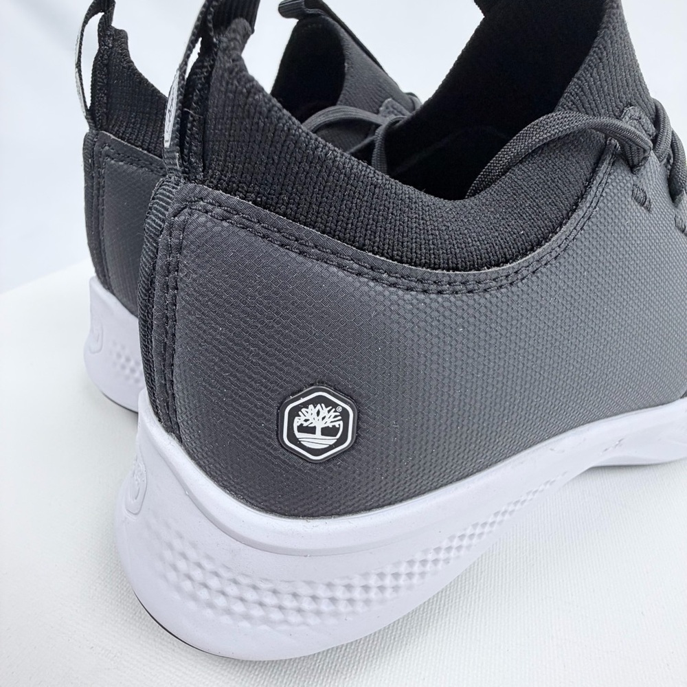 Timberland PRO Women’s Black Low-Profile Work Sneakers with White Midsole - Picture 11 of 12